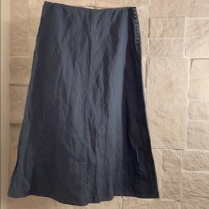 Jigsaw London Blue/Grey Crinkled Skirt